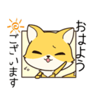 低姿勢な狐、今野（個別スタンプ：1）