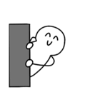 しろんもん  1  シンプル（個別スタンプ：17）