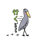 ハシビロコウだよー！（個別スタンプ：4）