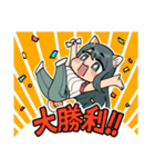 犬耳おばさんスタンプ（個別スタンプ：20）