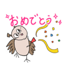 リンふくろうと仲間たち（個別スタンプ：17）