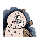リンふくろうと仲間たち（個別スタンプ：18）