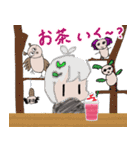 リンふくろうと仲間たち（個別スタンプ：28）