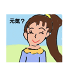 動物・女子・アバタースタンプ（個別スタンプ：4）