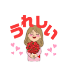 ハジ男とアズ子（個別スタンプ：9）