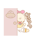 ♡女の子ベビー♡日常会話スタンプ（個別スタンプ：4）