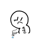 背中を向けたにっこりさん 第二弾（個別スタンプ：9）
