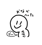 背中を向けたにっこりさん 第二弾（個別スタンプ：13）