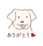 Dogs まったり Brown_1（個別スタンプ：1）