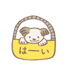 Dogs まったり Brown_1（個別スタンプ：8）