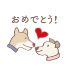 Dogs まったり Brown_1（個別スタンプ：25）