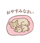 Dogs まったり Brown_1（個別スタンプ：29）