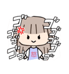 小さくて可愛い女の子スタンプ（個別スタンプ：12）