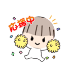 小さくて可愛い女の子スタンプ（個別スタンプ：25）