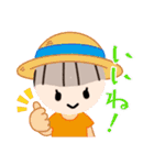 小さくて可愛い女の子スタンプ（個別スタンプ：27）