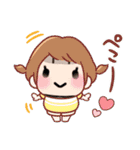 小さくて可愛い女の子スタンプ（個別スタンプ：31）