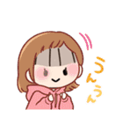 小さくて可愛い女の子スタンプ（個別スタンプ：32）