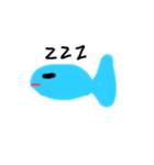 お魚さんだよ（個別スタンプ：3）