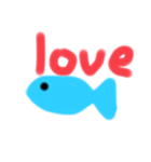 お魚さんだよ（個別スタンプ：7）