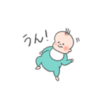 くるりんチビベビー（個別スタンプ：12）