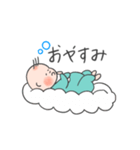 くるりんチビベビー（個別スタンプ：14）