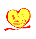 めずらしくつかいやすい☆ねこサン（個別スタンプ：24）