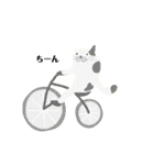 みかん自転車とねこ（個別スタンプ：37）