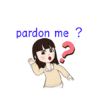 元気な女の子とケロりんちょの日常スタンプ（個別スタンプ：19）