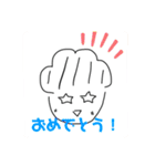 使えないたわしスタンプ（個別スタンプ：15）
