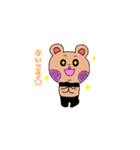 パンでできたパンくま（個別スタンプ：17）