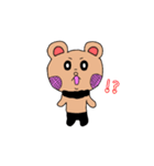 パンでできたパンくま（個別スタンプ：22）