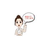 同僚への一言スタンプ by mica（個別スタンプ：1）