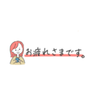 デザイナーのお仕事（個別スタンプ：4）