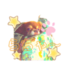 チョコちゃんスタンプ♡*(ふんわり編)（個別スタンプ：21）