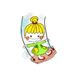 Miss Pineapple ちゃん |（個別スタンプ：15）