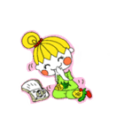 Miss Pineapple ちゃん |（個別スタンプ：19）