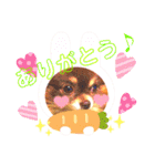 チョコちゃんスタンプ♡*(ごきげん編2)（個別スタンプ：33）