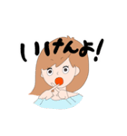 広島弁のひろこちゃん（個別スタンプ：6）
