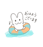 うっちゃん、うさ道を行く 〜夏〜（個別スタンプ：1）