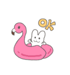 うっちゃん、うさ道を行く 〜夏〜（個別スタンプ：3）