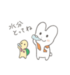 うっちゃん、うさ道を行く 〜夏〜（個別スタンプ：6）