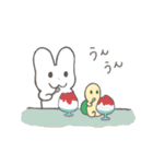 うっちゃん、うさ道を行く 〜夏〜（個別スタンプ：9）