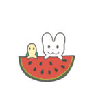 うっちゃん、うさ道を行く 〜夏〜（個別スタンプ：25）