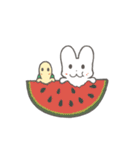 うっちゃん、うさ道を行く 〜夏〜（個別スタンプ：26）