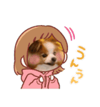 ぱぴぱぴパピヨン80（個別スタンプ：12）