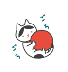 ふたごまねきねこ（再販）（個別スタンプ：4）