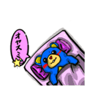 クマのくーさんの日常スタンプ（個別スタンプ：11）