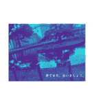 ポエム調(独特・個性的)写真スタンプ（個別スタンプ：3）