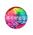 ポエム調(独特・個性的)写真スタンプ（個別スタンプ：4）