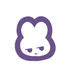 ジト目なうさださん（個別スタンプ：1）